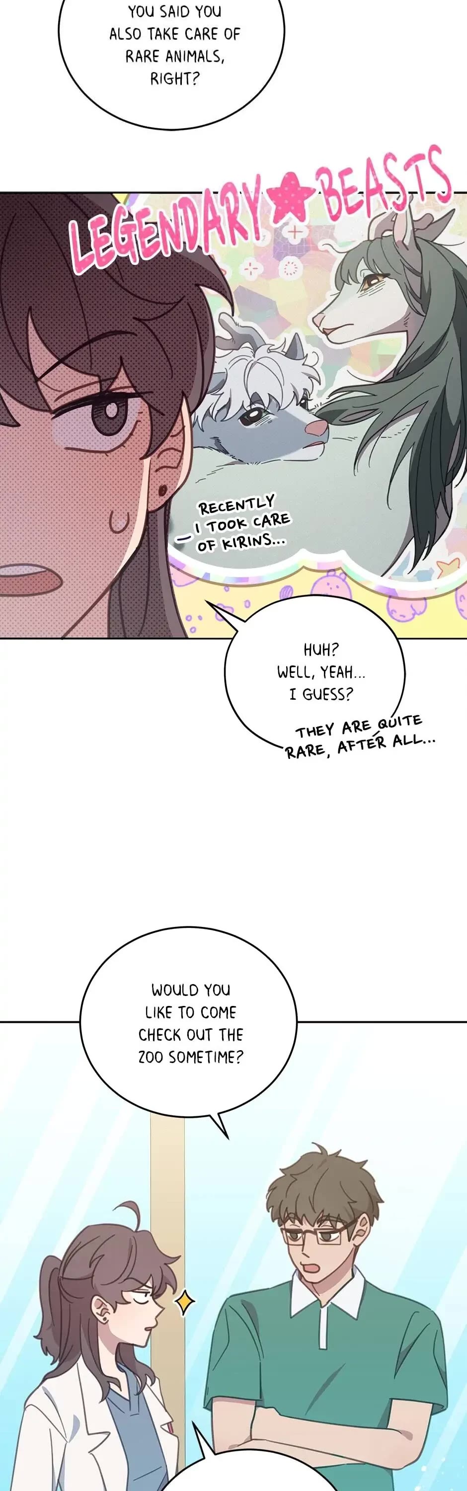 The Legendary Beasts Animal Hospital Chapter 54 page 12 - Chapter 54: Zoo Date