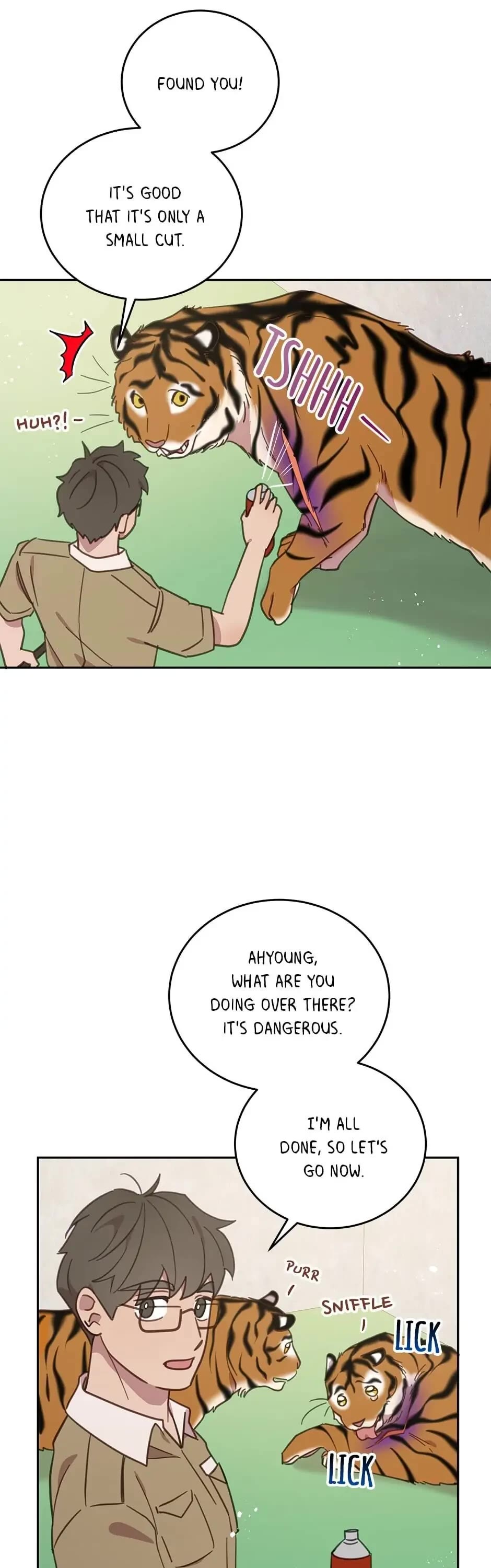 The Legendary Beasts Animal Hospital Chapter 54 page 36 - Chapter 54: Zoo Date