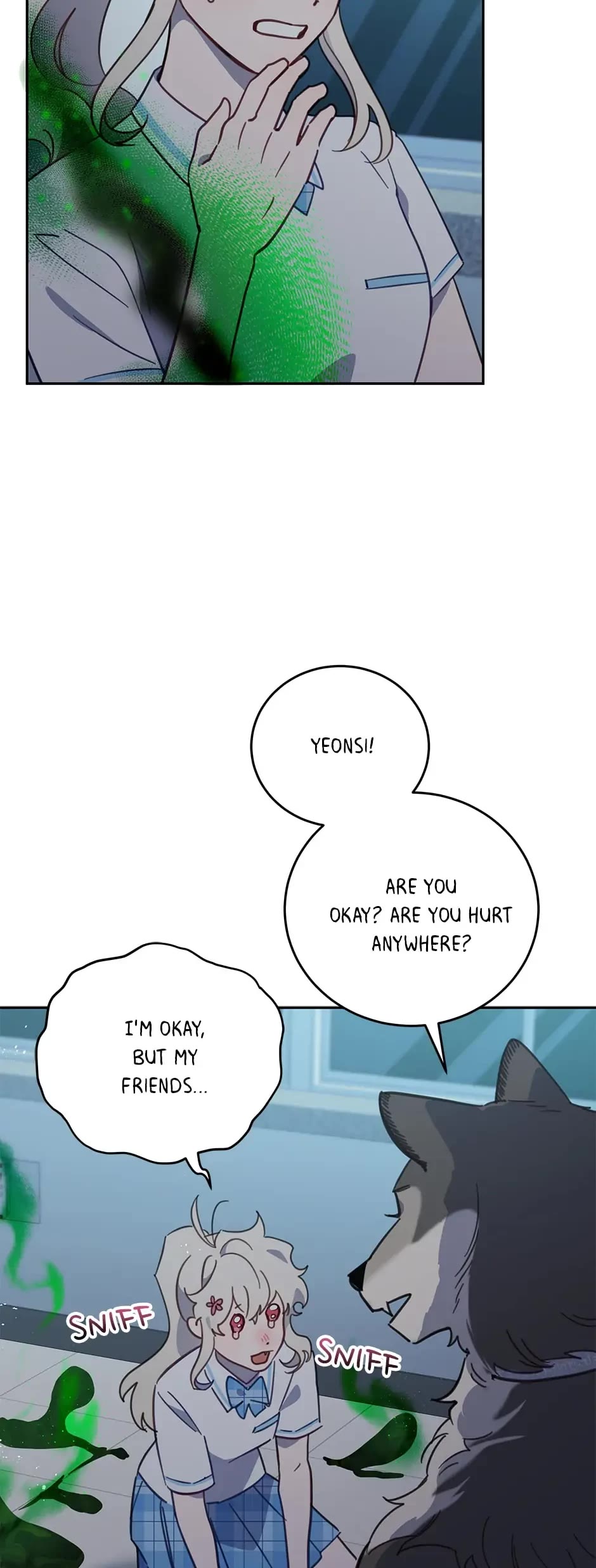 The Legendary Beasts Animal Hospital Chapter 63 page 9 - Chapter 63: I'm So Relieved!