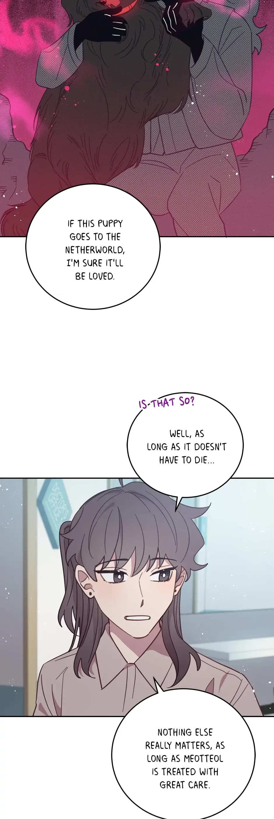 The Legendary Beasts Animal Hospital Chapter 66 page 25 - Chapter 66: Adoption
