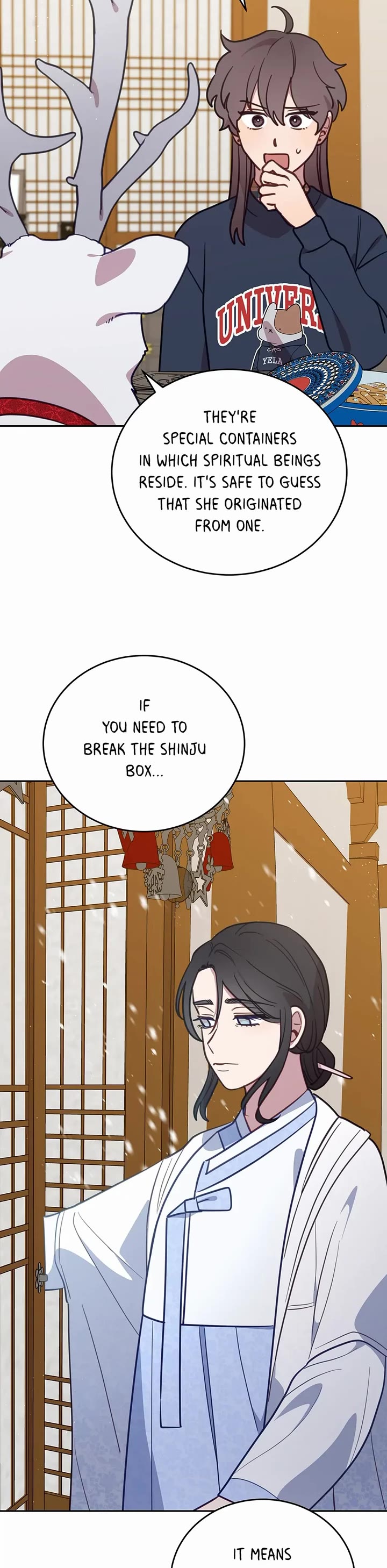 The Legendary Beasts Animal Hospital Chapter 95 page 19 - Chapter 95: The Shinju Box