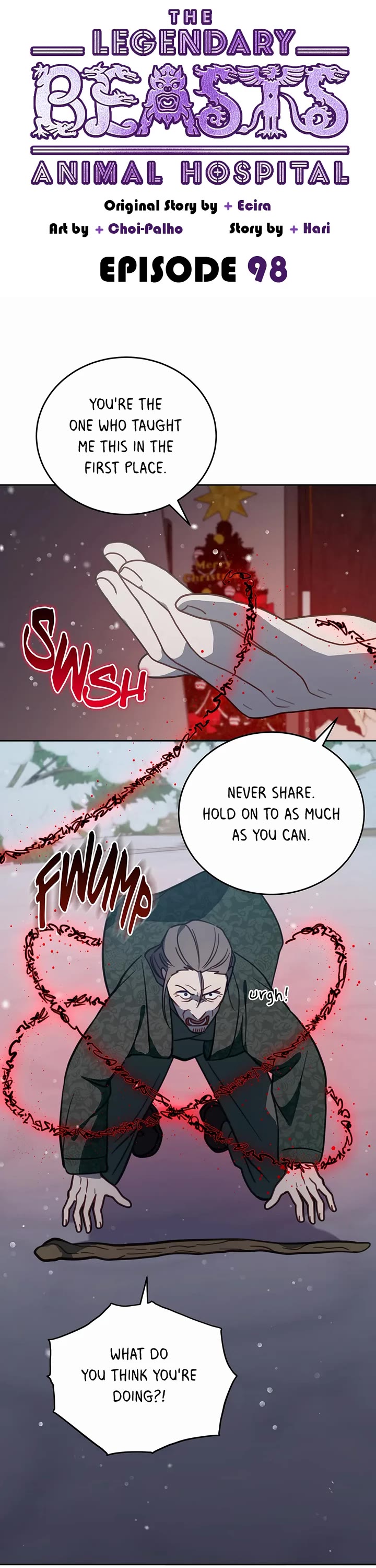 The Legendary Beasts Animal Hospital Chapter 98 page 1 - Chapter 98: The Shin Family Feud