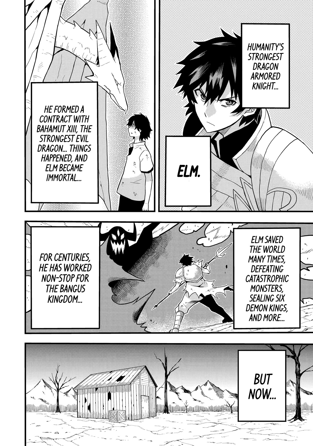 The Legendary Dragon-Armored Knight Wants to Live a Normal Life in the Countryside Chapter 1 page 3 - Chapter 1: Humanity's Strongest Man Wants to Live in a Rural Village