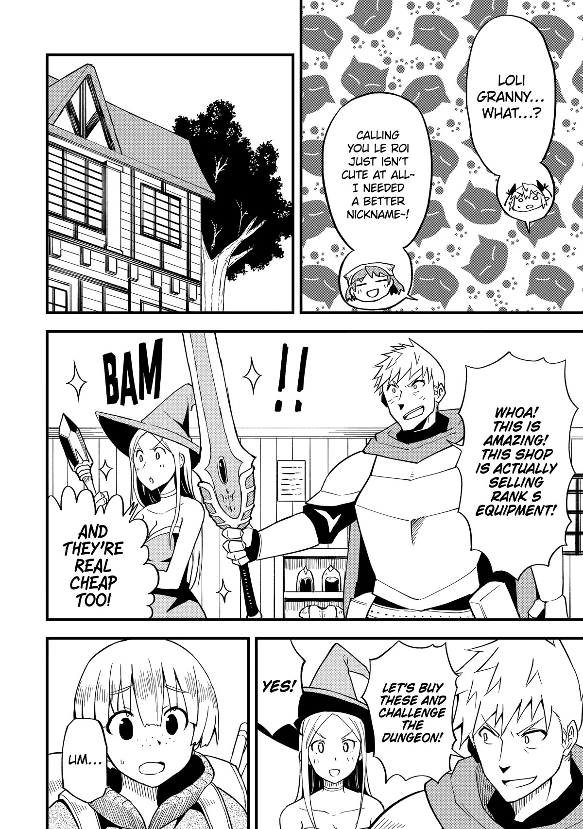 The Legendary Dragon-Armored Knight Wants to Live a Normal Life in the Countryside Chapter 11 page 10 - Chapter 11: Humanity's Strongest, Joins a Rank D Party