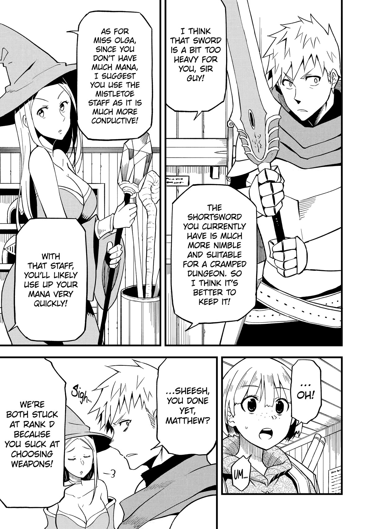 The Legendary Dragon-Armored Knight Wants to Live a Normal Life in the Countryside Chapter 11 page 11 - Chapter 11: Humanity's Strongest, Joins a Rank D Party
