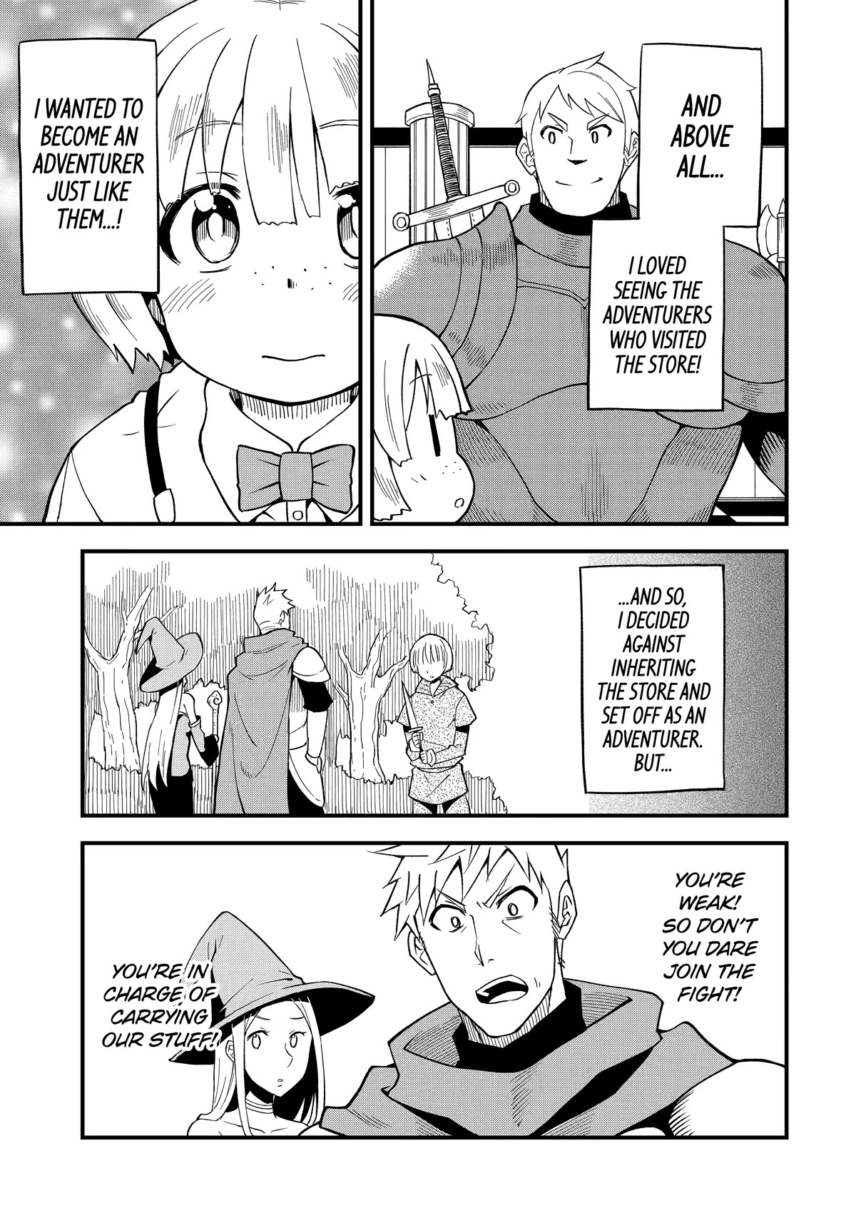The Legendary Dragon-Armored Knight Wants to Live a Normal Life in the Countryside Chapter 11 page 13 - Chapter 11: Humanity's Strongest, Joins a Rank D Party