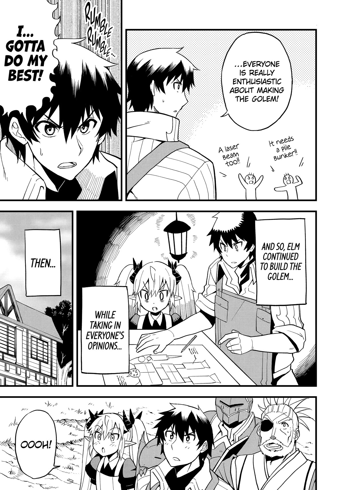 The Legendary Dragon-Armored Knight Wants to Live a Normal Life in the Countryside Chapter 11 page 3 - Chapter 11: Humanity's Strongest, Joins a Rank D Party