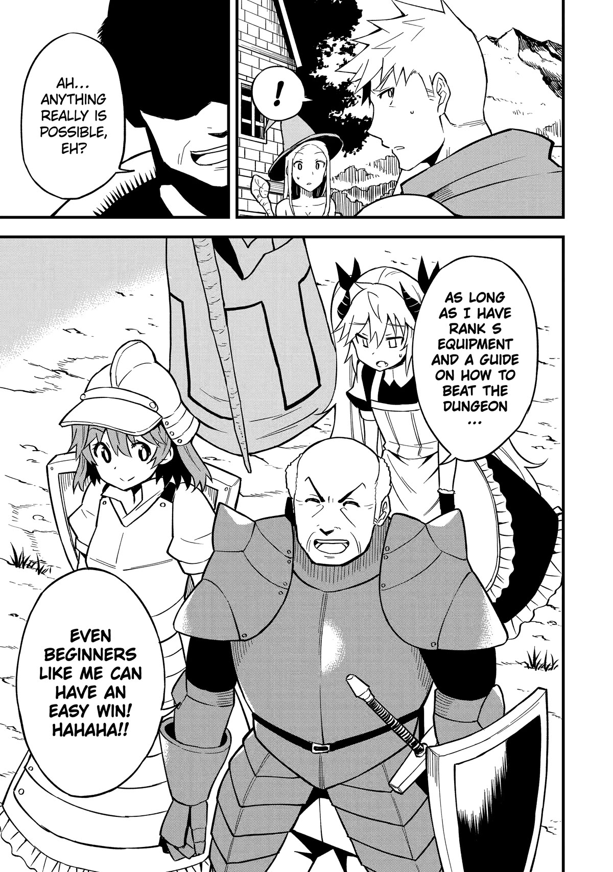 The Legendary Dragon-Armored Knight Wants to Live a Normal Life in the Countryside Chapter 12 page 13 - Chapter 12: Humanity's Strongest Masters Multitasking