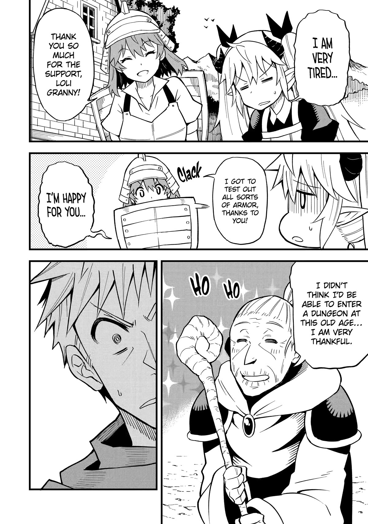 The Legendary Dragon-Armored Knight Wants to Live a Normal Life in the Countryside Chapter 12 page 14 - Chapter 12: Humanity's Strongest Masters Multitasking