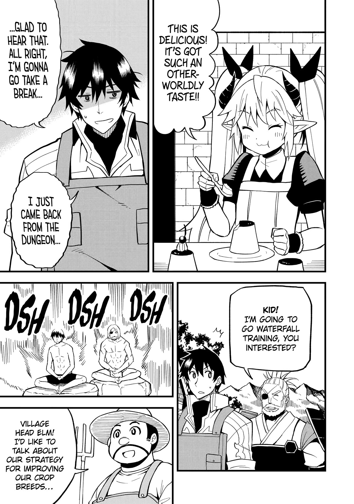 The Legendary Dragon-Armored Knight Wants to Live a Normal Life in the Countryside Chapter 12 page 25 - Chapter 12: Humanity's Strongest Masters Multitasking