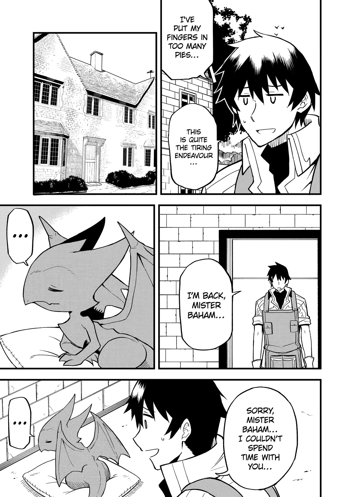 The Legendary Dragon-Armored Knight Wants to Live a Normal Life in the Countryside Chapter 12 page 27 - Chapter 12: Humanity's Strongest Masters Multitasking