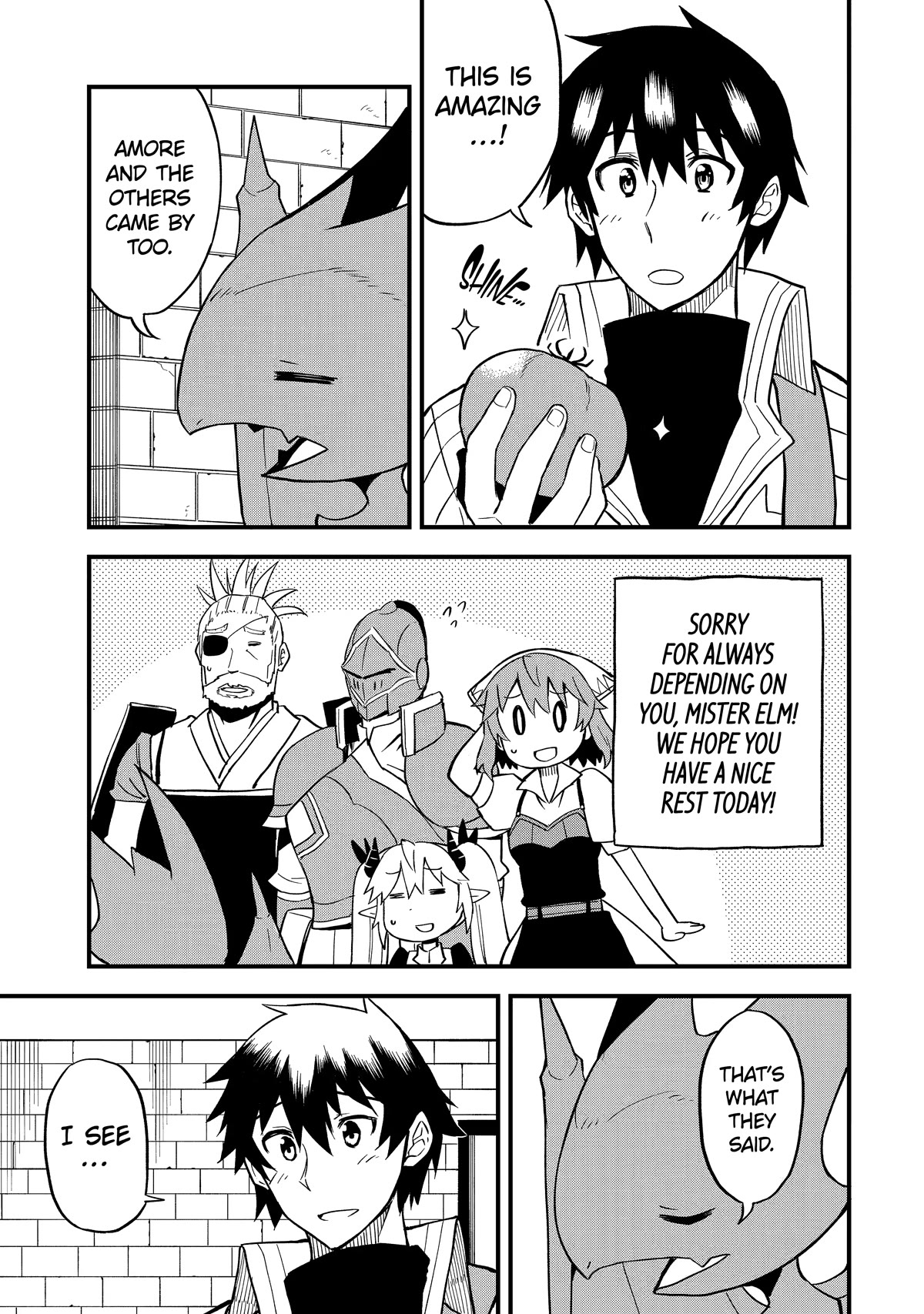The Legendary Dragon-Armored Knight Wants to Live a Normal Life in the Countryside Chapter 12 page 29 - Chapter 12: Humanity's Strongest Masters Multitasking