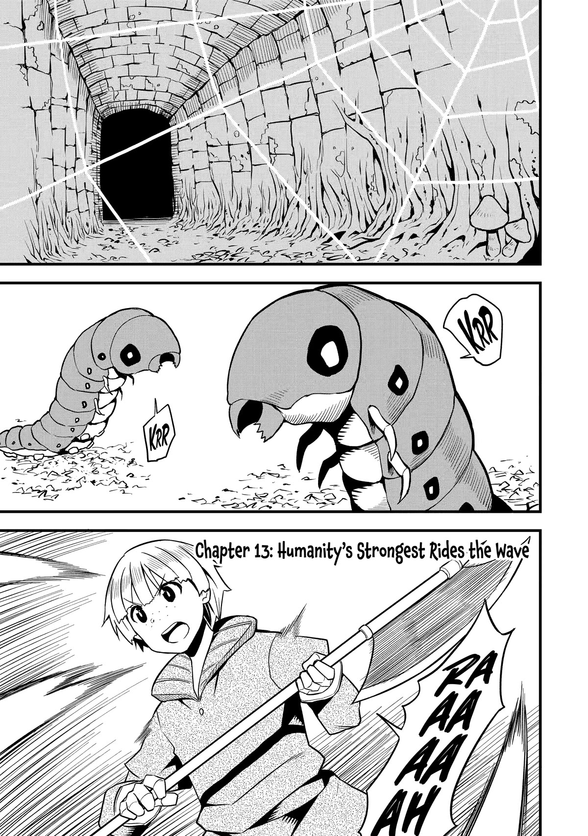 The Legendary Dragon-Armored Knight Wants to Live a Normal Life in the Countryside Chapter 13 page 1 - Chapter 13: Humanity's Strongest Rides the Wave