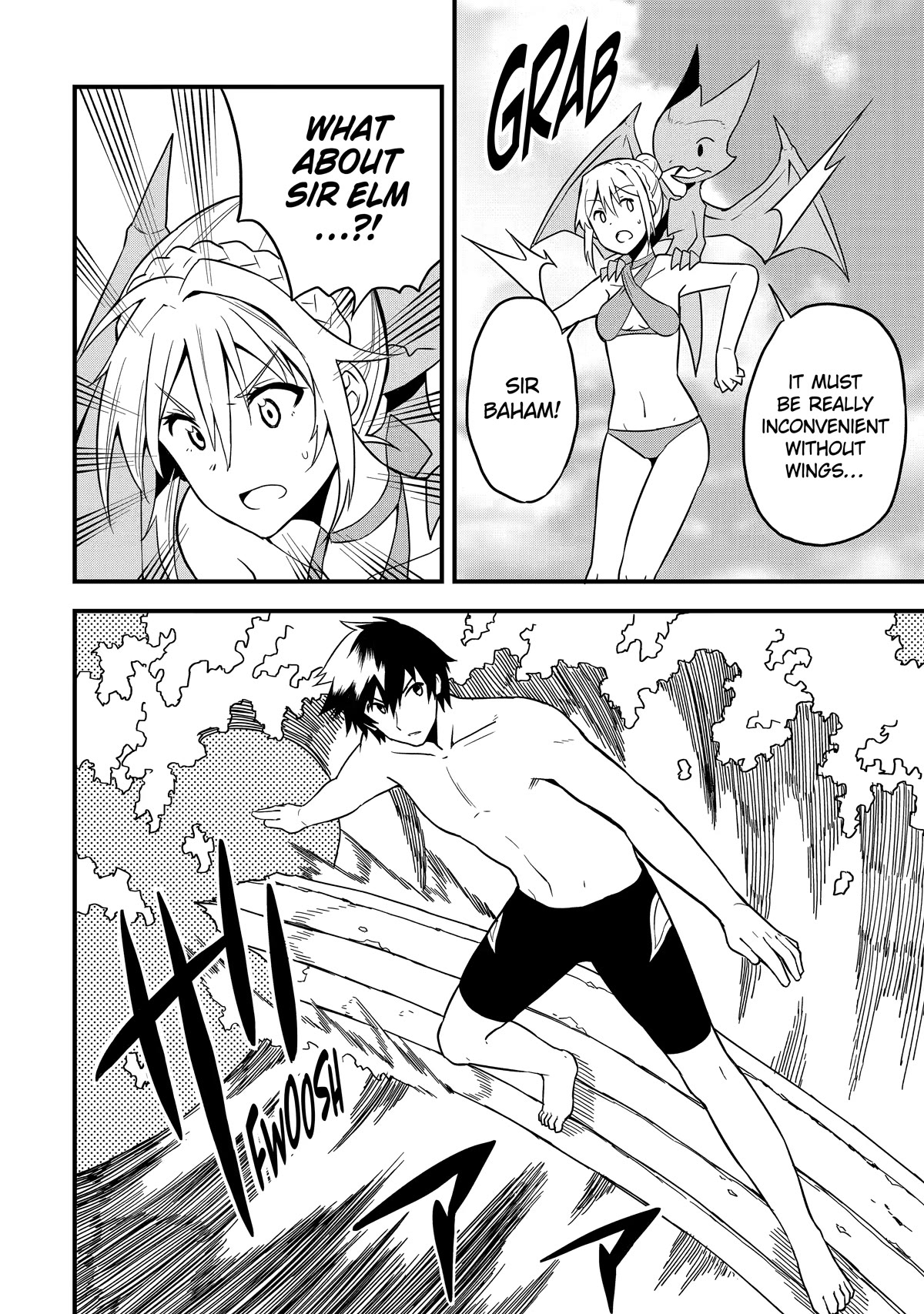 The Legendary Dragon-Armored Knight Wants to Live a Normal Life in the Countryside Chapter 13 page 21 - Chapter 13: Humanity's Strongest Rides the Wave