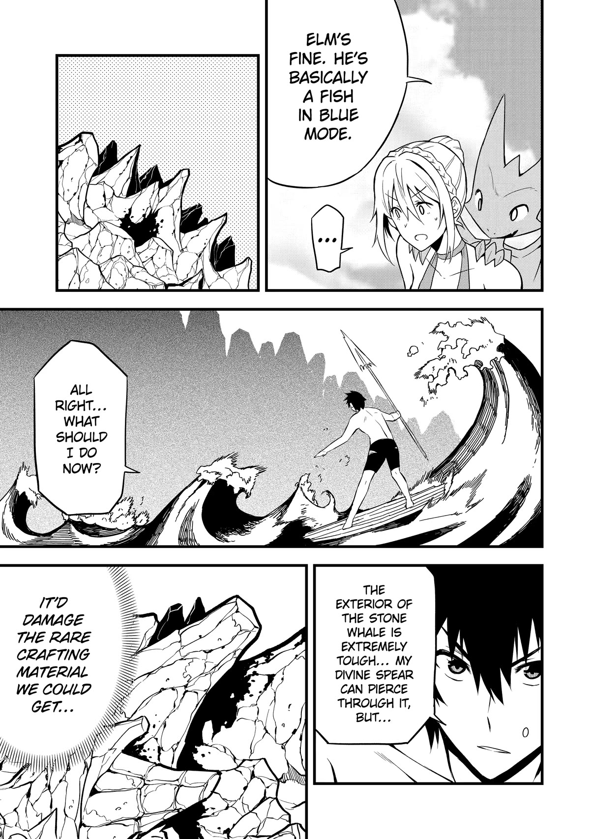 The Legendary Dragon-Armored Knight Wants to Live a Normal Life in the Countryside Chapter 13 page 22 - Chapter 13: Humanity's Strongest Rides the Wave