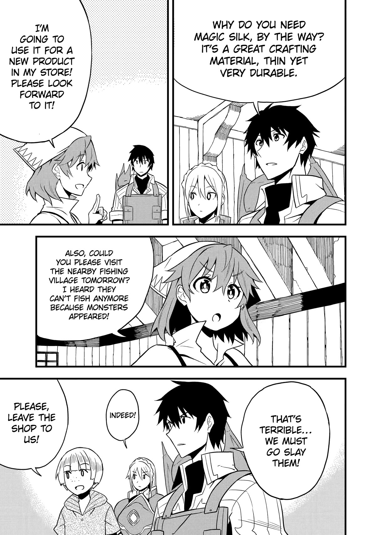 The Legendary Dragon-Armored Knight Wants to Live a Normal Life in the Countryside Chapter 13 page 5 - Chapter 13: Humanity's Strongest Rides the Wave