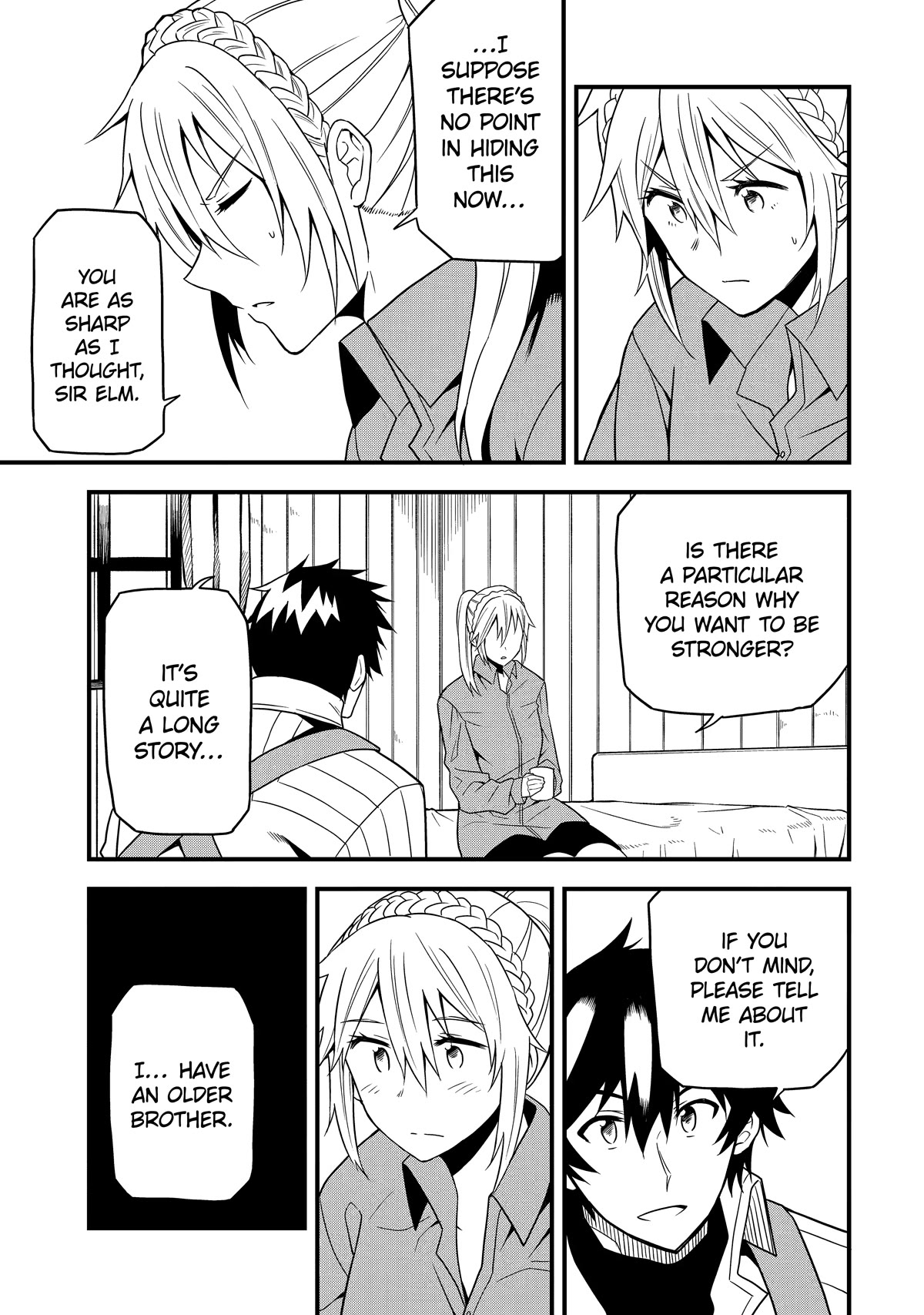 The Legendary Dragon-Armored Knight Wants to Live a Normal Life in the Countryside Chapter 14 page 15 - Chapter 14: Humanity's Strongest Lends an Ear