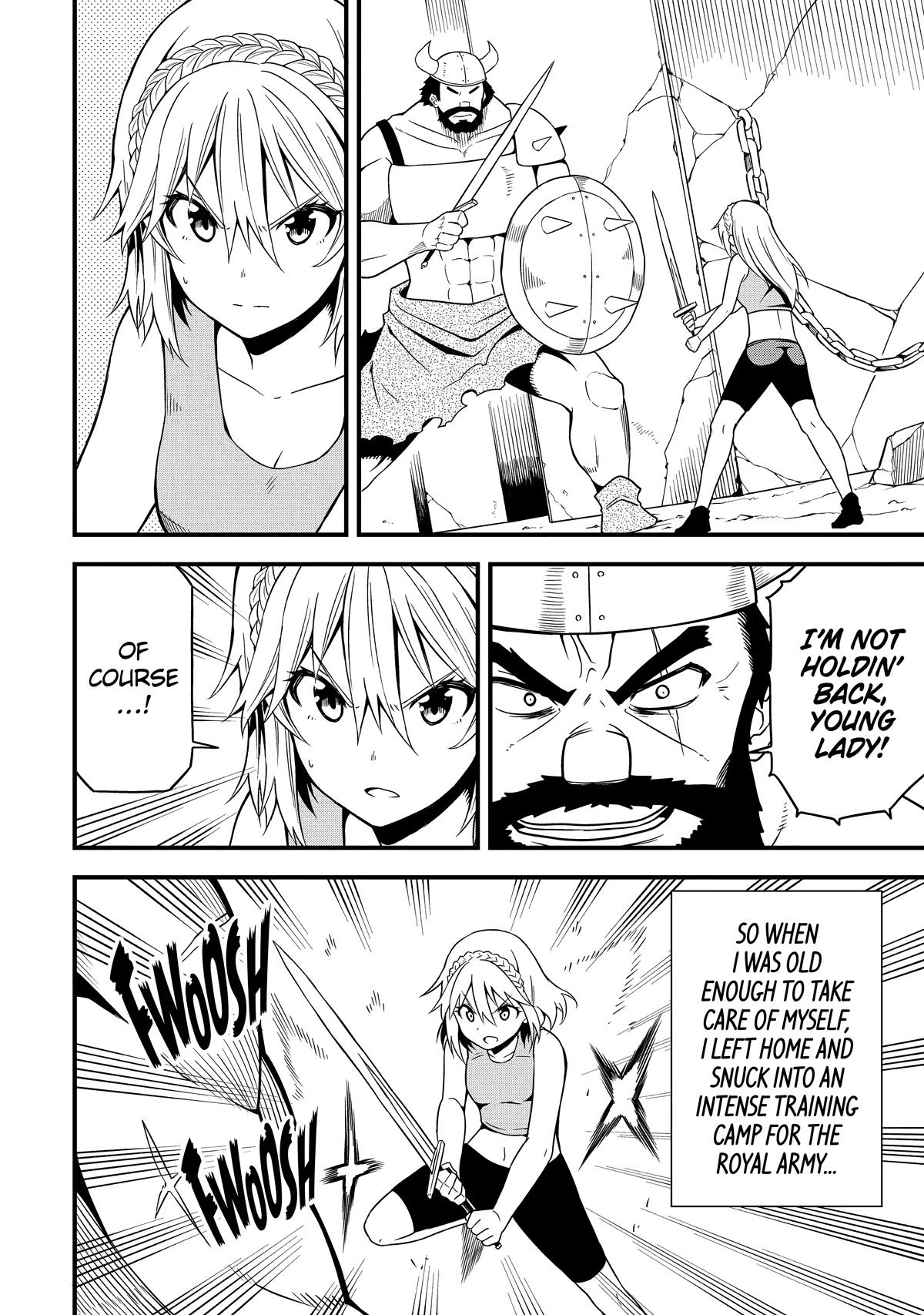 The Legendary Dragon-Armored Knight Wants to Live a Normal Life in the Countryside Chapter 14 page 18 - Chapter 14: Humanity's Strongest Lends an Ear