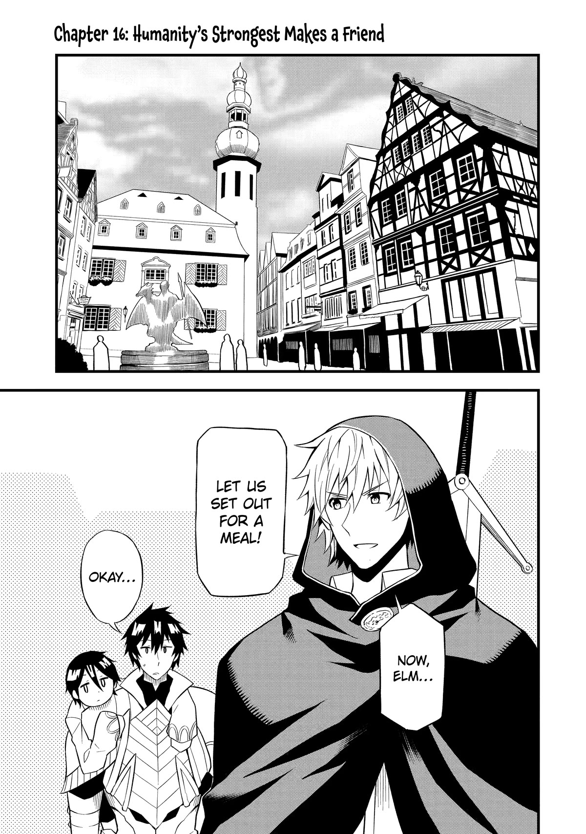 The Legendary Dragon-Armored Knight Wants to Live a Normal Life in the Countryside Chapter 16 page 1 - Chapter 16: Humanity's Strongest Makes a Friend