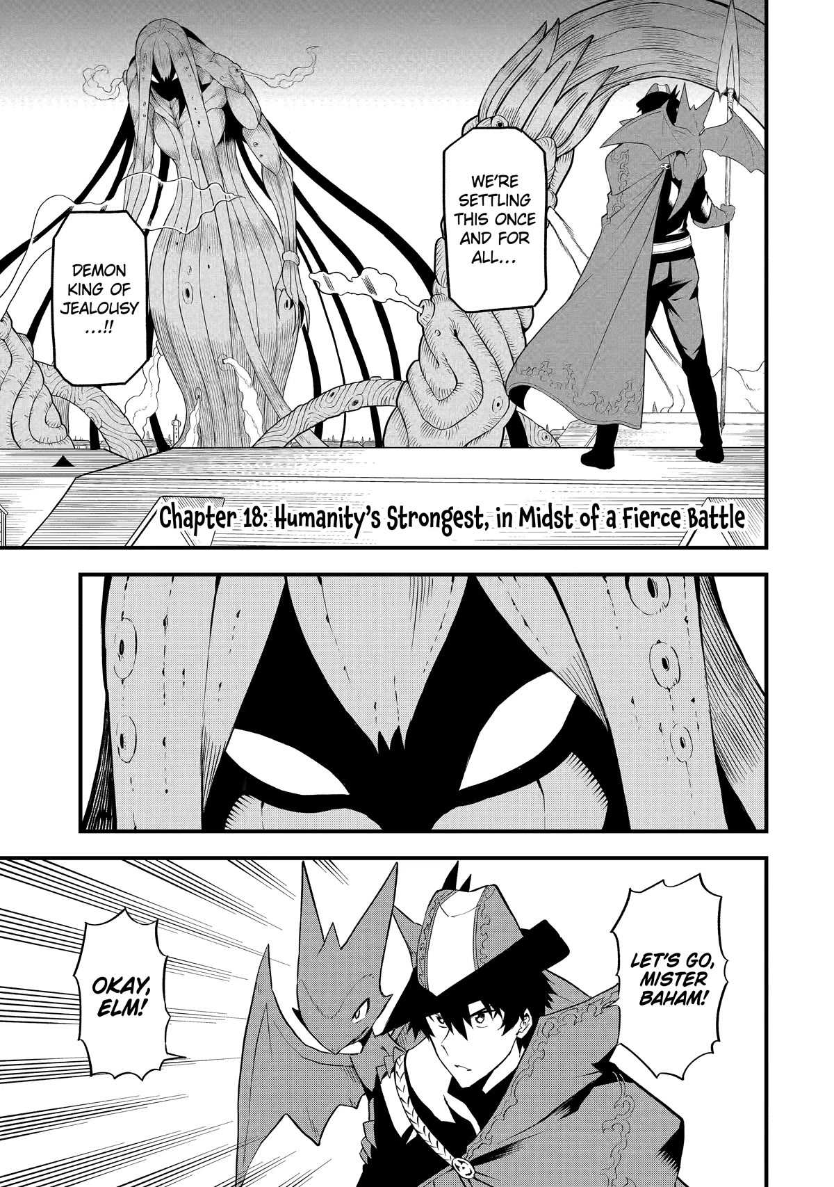 The Legendary Dragon-Armored Knight Wants to Live a Normal Life in the Countryside Chapter 18 page 1 - Chapter 18: Humanity's Strongest, in Midst of a Fierce Battle