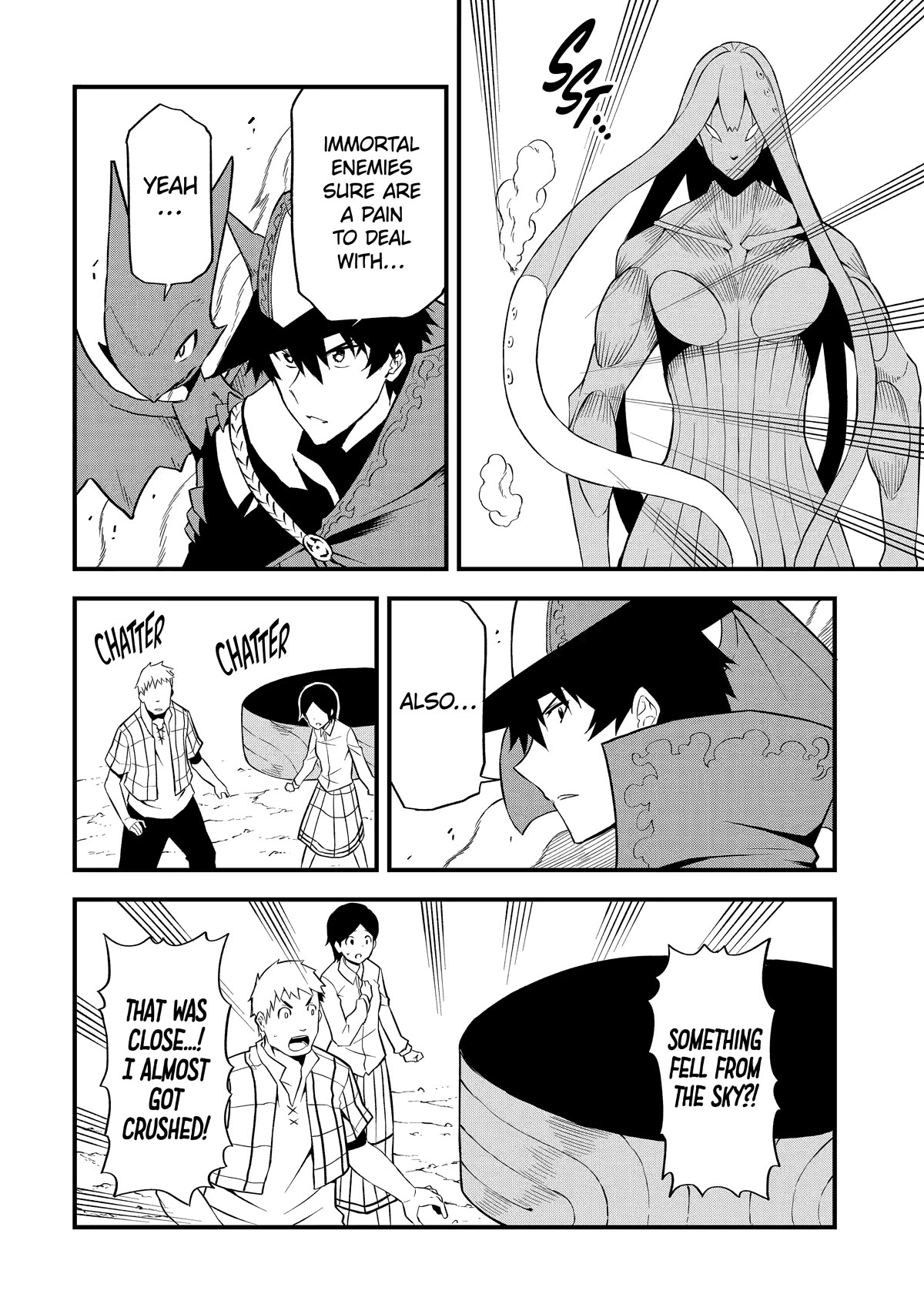 The Legendary Dragon-Armored Knight Wants to Live a Normal Life in the Countryside Chapter 18 page 4 - Chapter 18: Humanity's Strongest, in Midst of a Fierce Battle