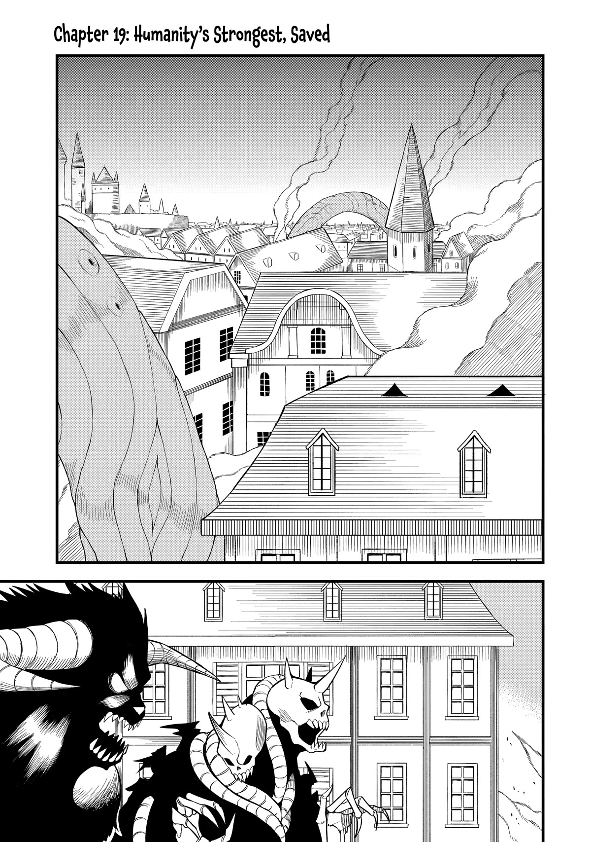 The Legendary Dragon-Armored Knight Wants to Live a Normal Life in the Countryside Chapter 19 page 1 - Chapter 19: Humanity's Strongest, Saved
