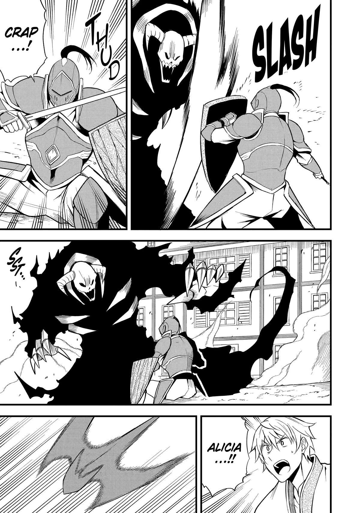 The Legendary Dragon-Armored Knight Wants to Live a Normal Life in the Countryside Chapter 19 page 3 - Chapter 19: Humanity's Strongest, Saved