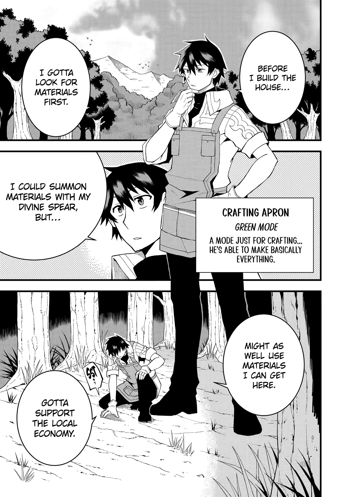 The Legendary Dragon-Armored Knight Wants to Live a Normal Life in the Countryside Chapter 2 page 7 - Chapter 2: The Elaborate Home of Humanity's Strongest Man