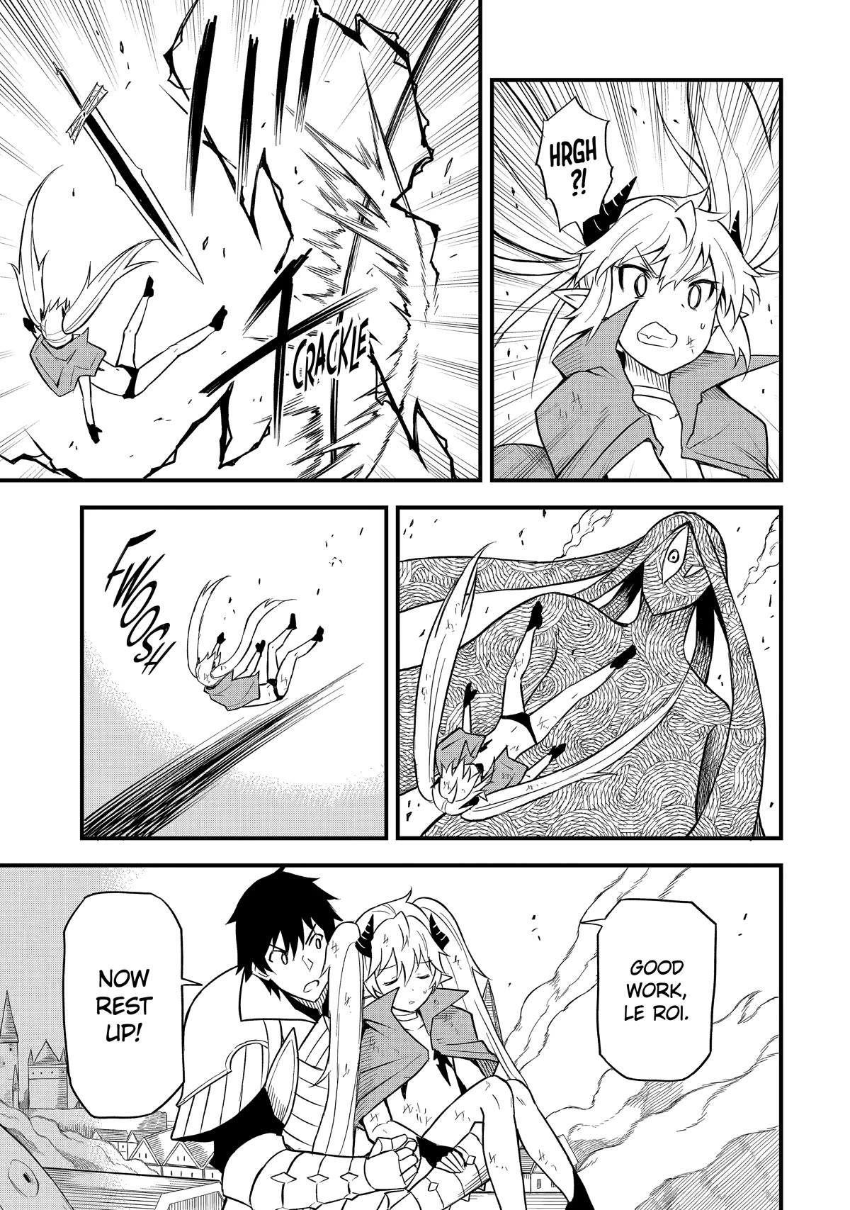 The Legendary Dragon-Armored Knight Wants to Live a Normal Life in the Countryside Chapter 20 page 19 - Chapter 20: Humanity's Strongest, Surrounded by Amazing Friends