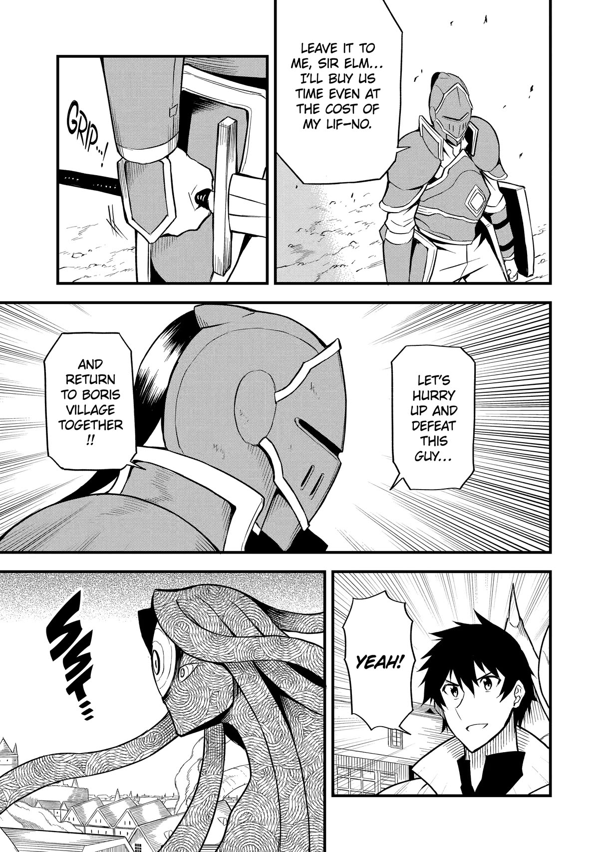 The Legendary Dragon-Armored Knight Wants to Live a Normal Life in the Countryside Chapter 20 page 23 - Chapter 20: Humanity's Strongest, Surrounded by Amazing Friends