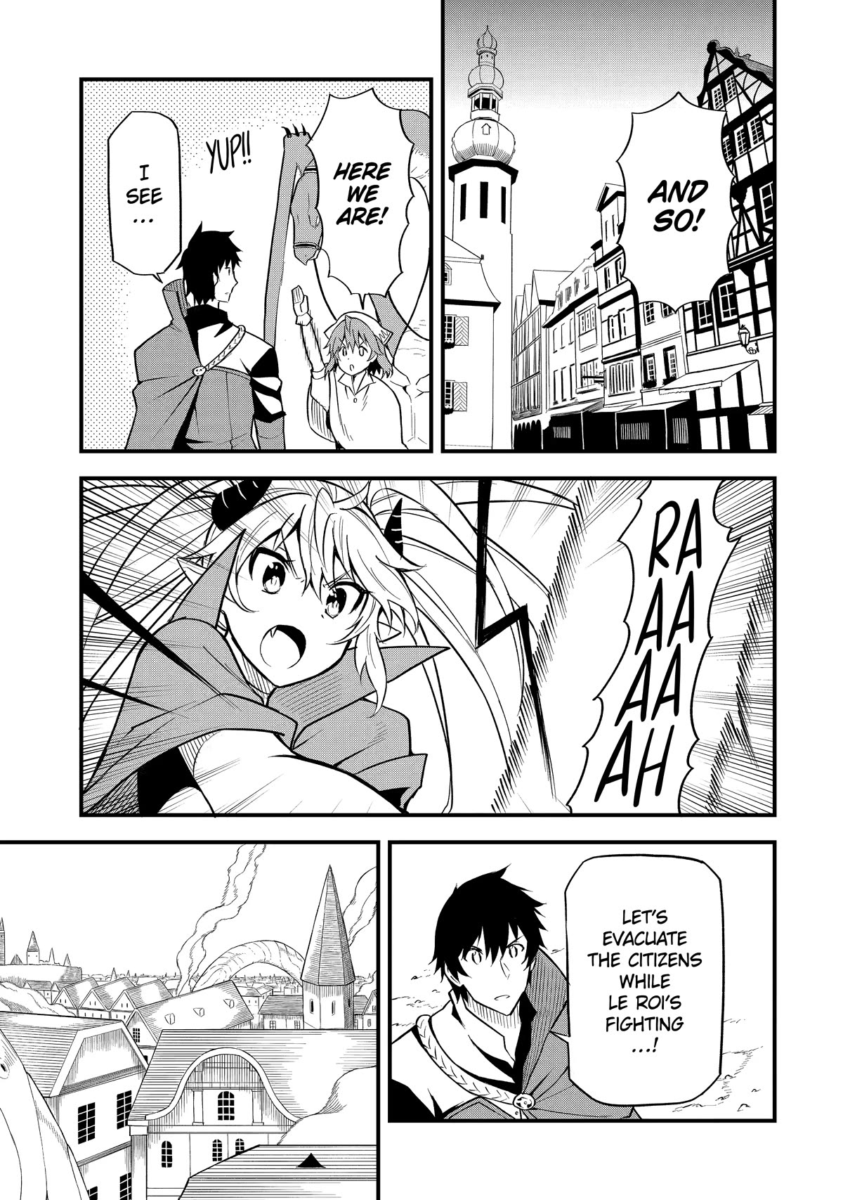 The Legendary Dragon-Armored Knight Wants to Live a Normal Life in the Countryside Chapter 20 page 3 - Chapter 20: Humanity's Strongest, Surrounded by Amazing Friends