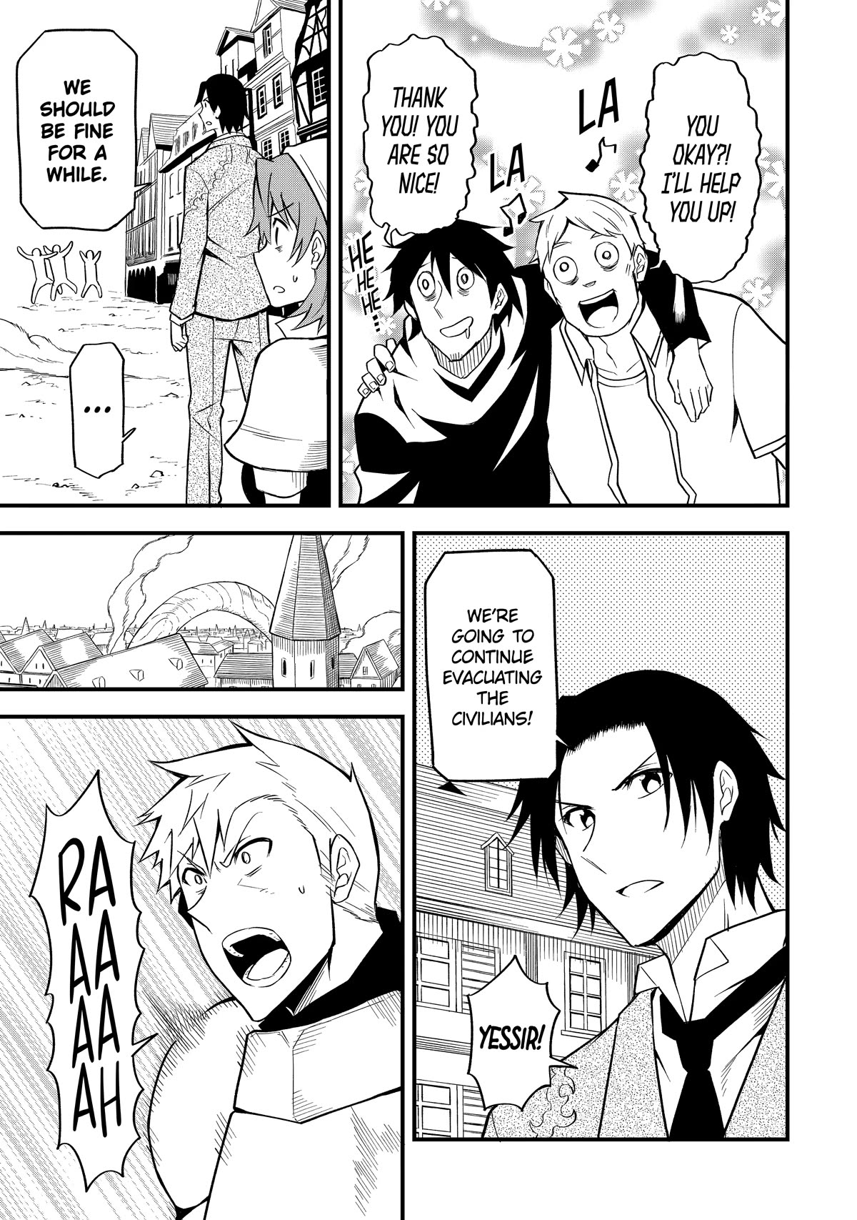 The Legendary Dragon-Armored Knight Wants to Live a Normal Life in the Countryside Chapter 20 page 5 - Chapter 20: Humanity's Strongest, Surrounded by Amazing Friends