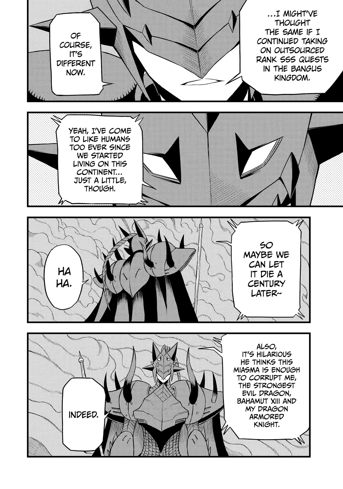 The Legendary Dragon-Armored Knight Wants to Live a Normal Life in the Countryside Chapter 21 page 18 - Chapter 21: Humanity's Strongest, Cloaked in Black