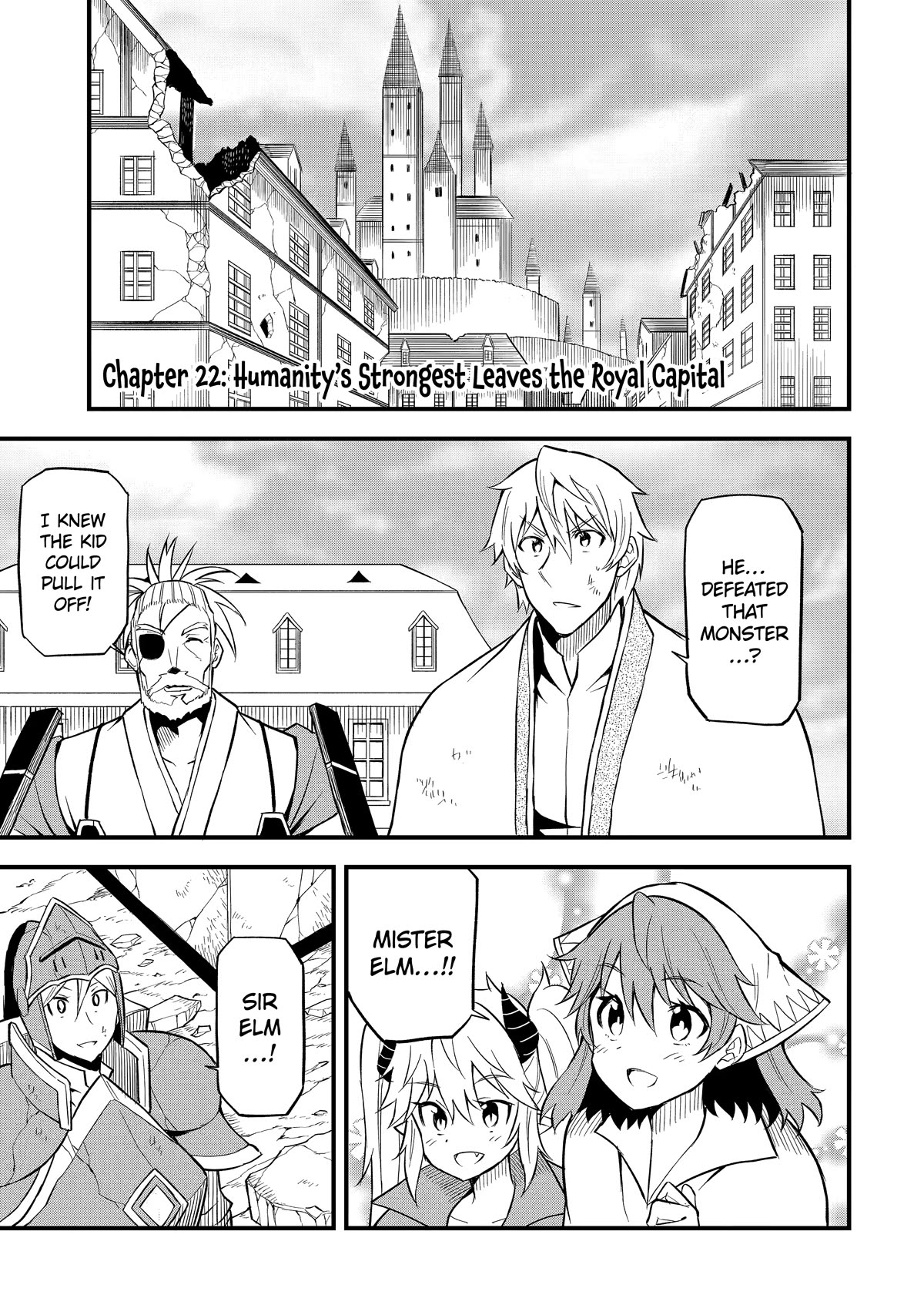 The Legendary Dragon-Armored Knight Wants to Live a Normal Life in the Countryside Chapter 22 page 1 - Chapter 22: Humanity's Strongest Leaves the Royal Capital