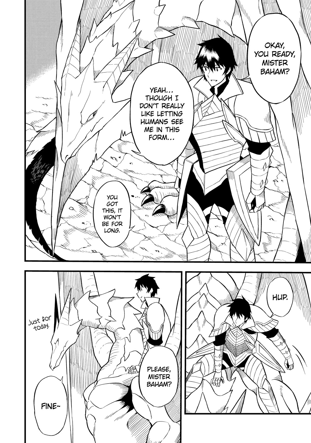The Legendary Dragon-Armored Knight Wants to Live a Normal Life in the Countryside Chapter 22 page 2 - Chapter 22: Humanity's Strongest Leaves the Royal Capital