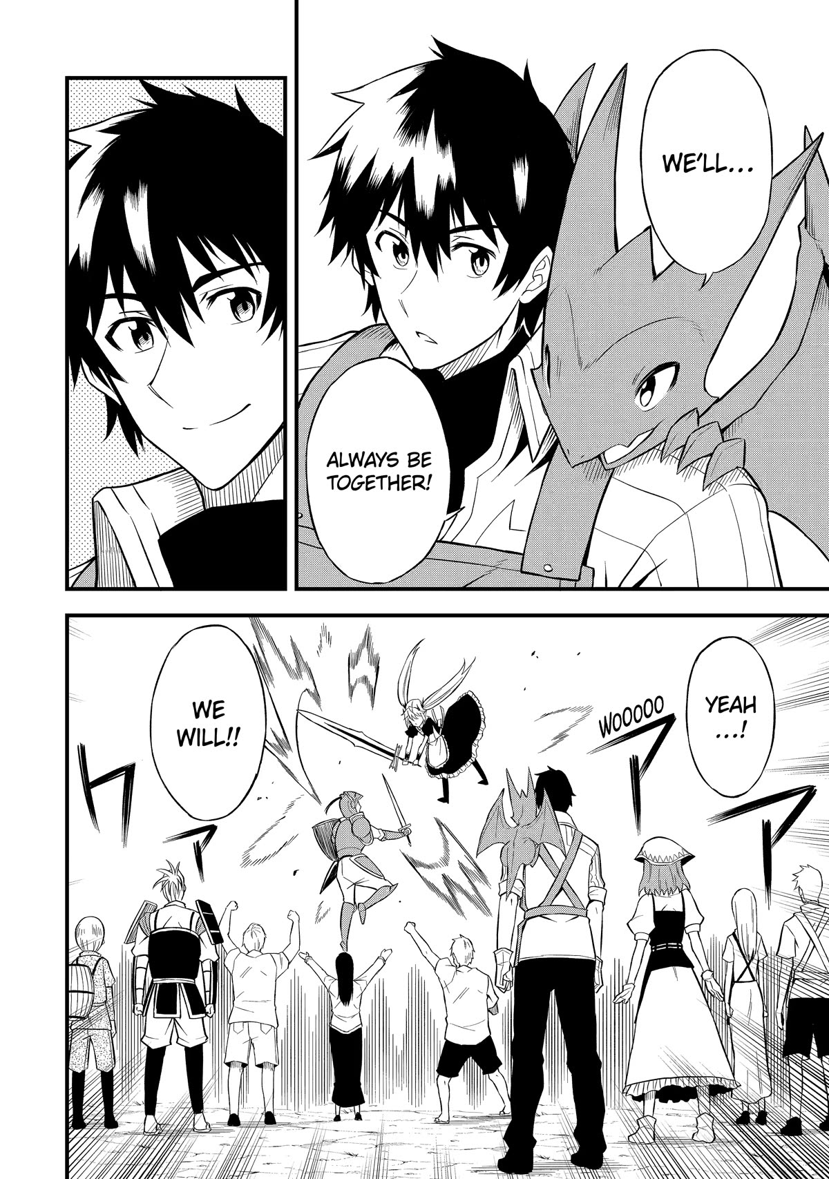 The Legendary Dragon-Armored Knight Wants to Live a Normal Life in the Countryside Chapter 23 page 28 - Chapter 23: Humanity's Strongest Lives a Normal Life in the Countryside [END]