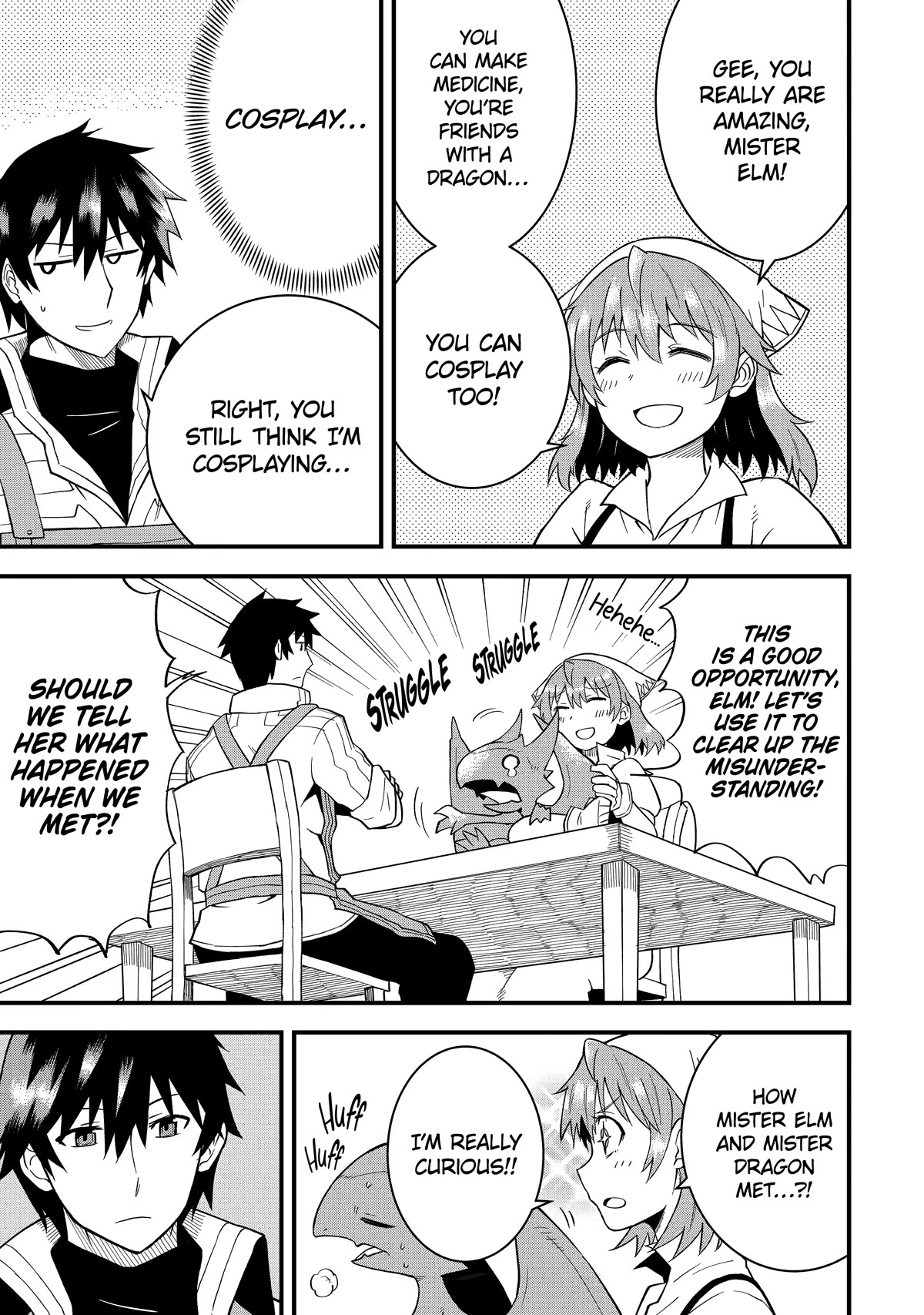 The Legendary Dragon-Armored Knight Wants to Live a Normal Life in the Countryside Chapter 3 page 7 - Chapter 3: Humanity's Strongest Speaks About His Past