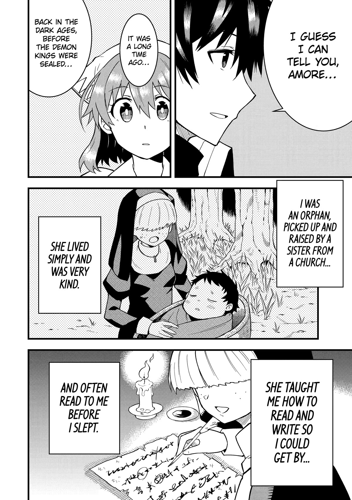 The Legendary Dragon-Armored Knight Wants to Live a Normal Life in the Countryside Chapter 3 page 8 - Chapter 3: Humanity's Strongest Speaks About His Past