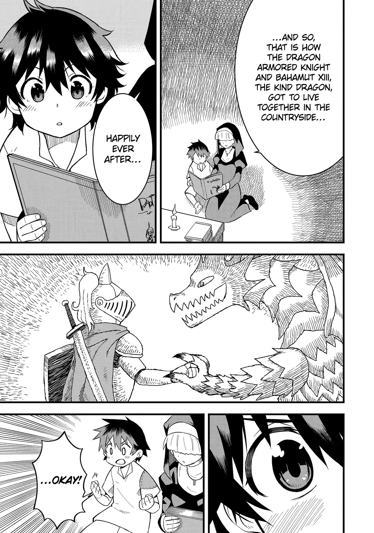 The Legendary Dragon-Armored Knight Wants to Live a Normal Life in the Countryside Chapter 3 page 9 - Chapter 3: Humanity's Strongest Speaks About His Past