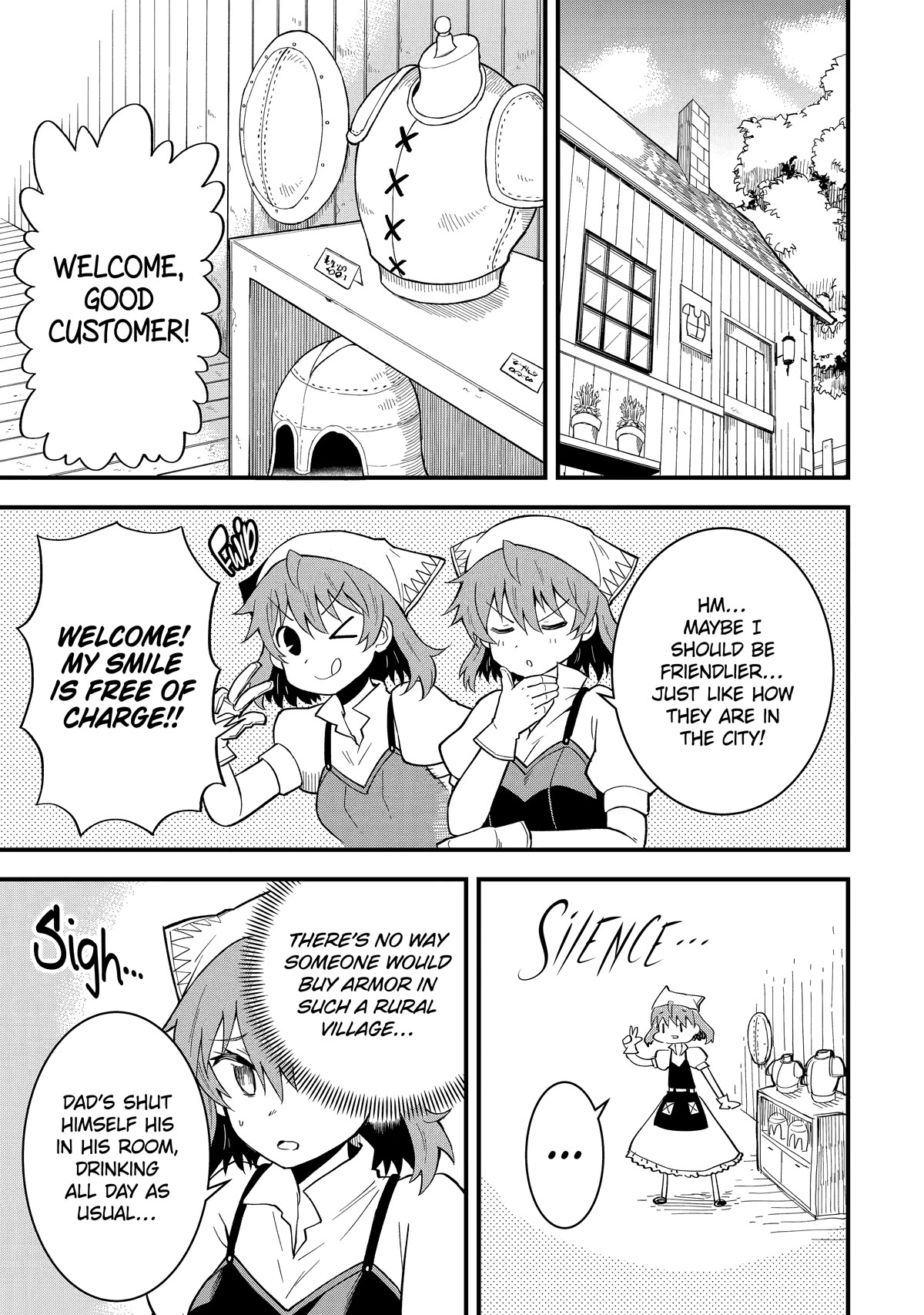 The Legendary Dragon-Armored Knight Wants to Live a Normal Life in the Countryside Chapter 4 page 1 - Chapter 4: Humanity's Strongest Enters the Dungeon