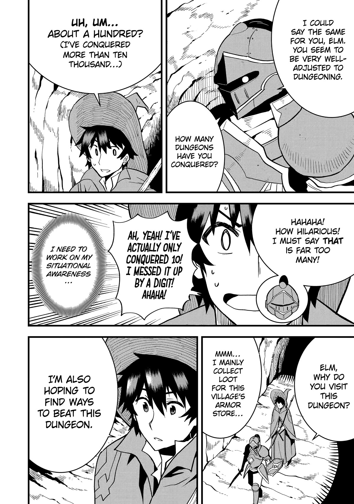 The Legendary Dragon-Armored Knight Wants to Live a Normal Life in the Countryside Chapter 4 page 14 - Chapter 4: Humanity's Strongest Enters the Dungeon