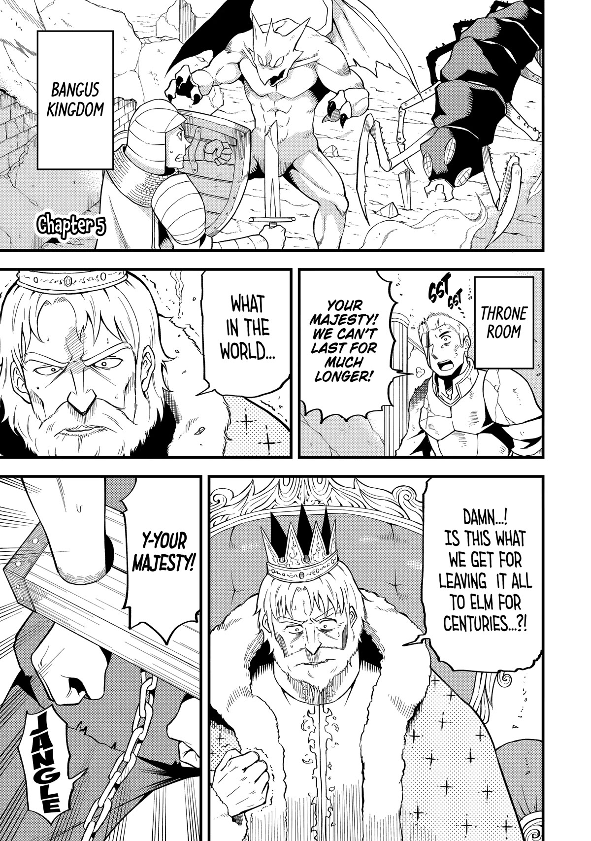The Legendary Dragon-Armored Knight Wants to Live a Normal Life in the Countryside Chapter 5 page 1 - Chapter 5: Humanity's Strongest, Cooks
