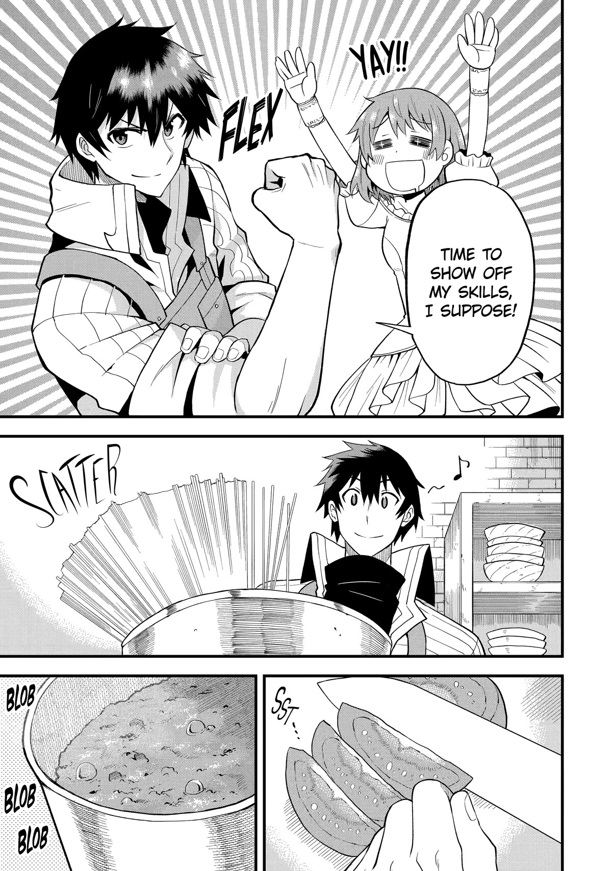 The Legendary Dragon-Armored Knight Wants to Live a Normal Life in the Countryside Chapter 5 page 15 - Chapter 5: Humanity's Strongest, Cooks