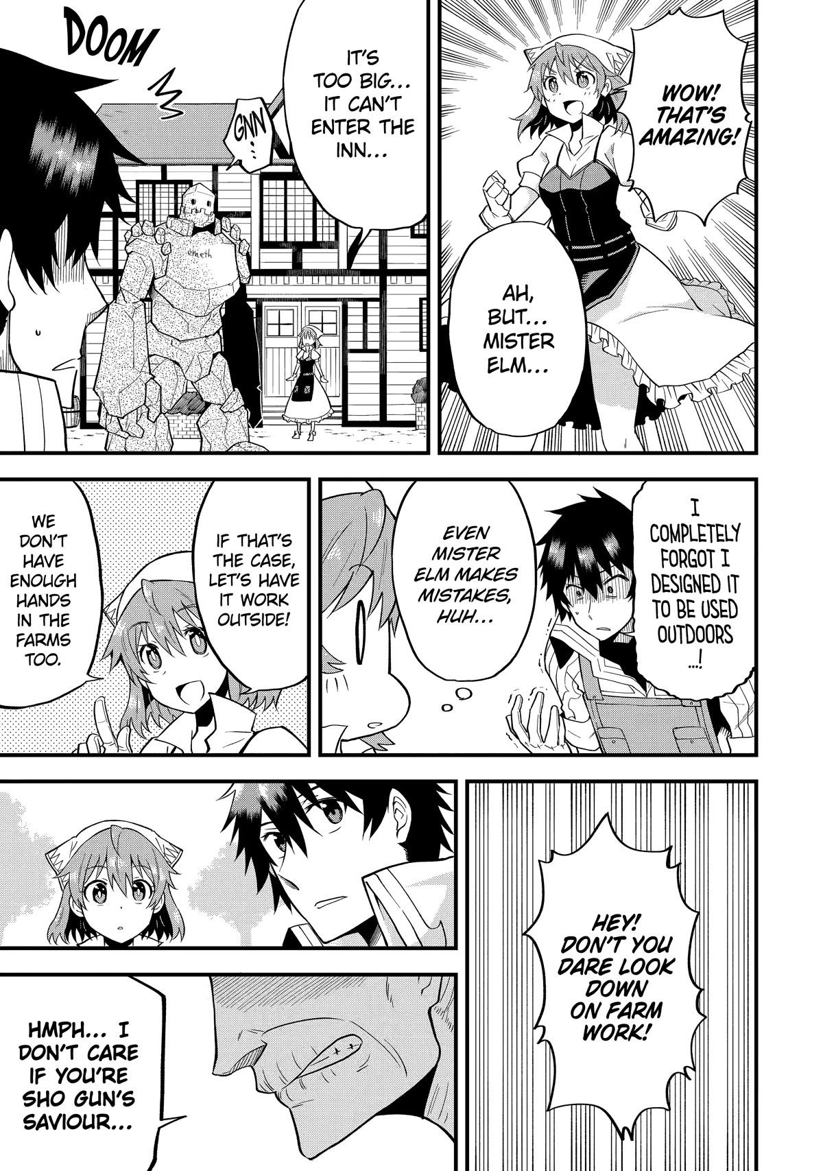 The Legendary Dragon-Armored Knight Wants to Live a Normal Life in the Countryside Chapter 5 page 5 - Chapter 5: Humanity's Strongest, Cooks