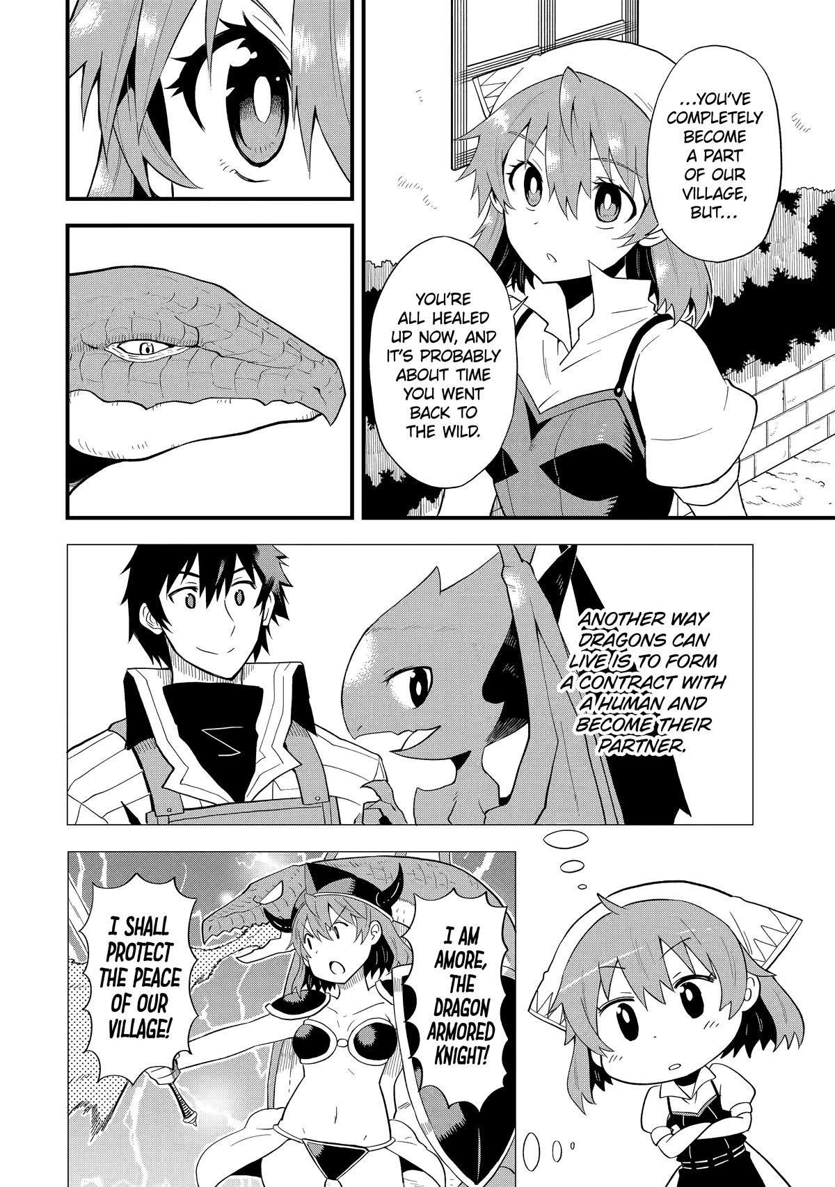 The Legendary Dragon-Armored Knight Wants to Live a Normal Life in the Countryside Chapter 6 page 12 - Chapter 6: Humanity's Strongest Gives Lecture on How to Care for Dragons