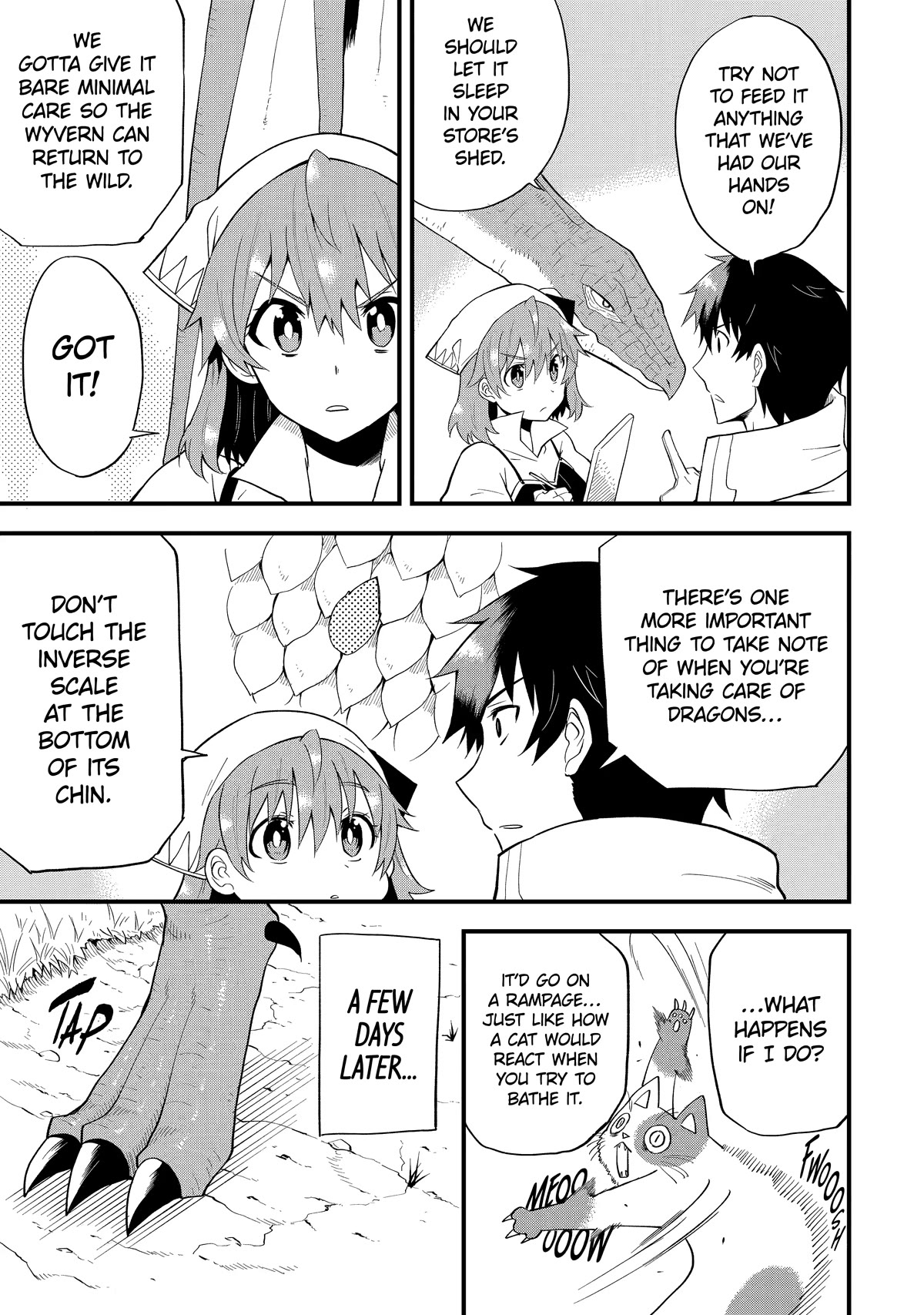 The Legendary Dragon-Armored Knight Wants to Live a Normal Life in the Countryside Chapter 6 page 9 - Chapter 6: Humanity's Strongest Gives Lecture on How to Care for Dragons