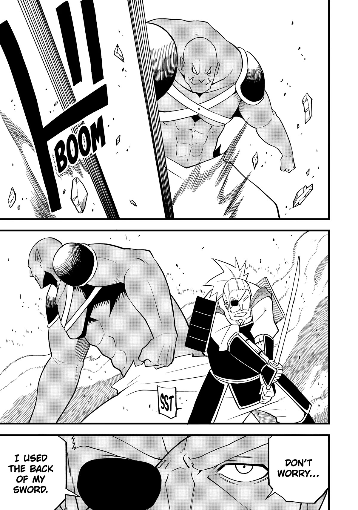The Legendary Dragon-Armored Knight Wants to Live a Normal Life in the Countryside Chapter 7 page 13 - Chapter 7: Humanity's Strongest, Carries Out an Accidental Death.
