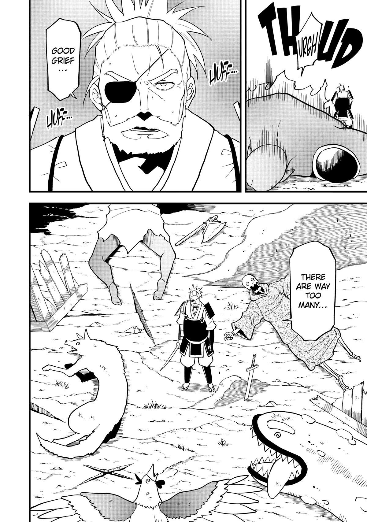 The Legendary Dragon-Armored Knight Wants to Live a Normal Life in the Countryside Chapter 7 page 14 - Chapter 7: Humanity's Strongest, Carries Out an Accidental Death.
