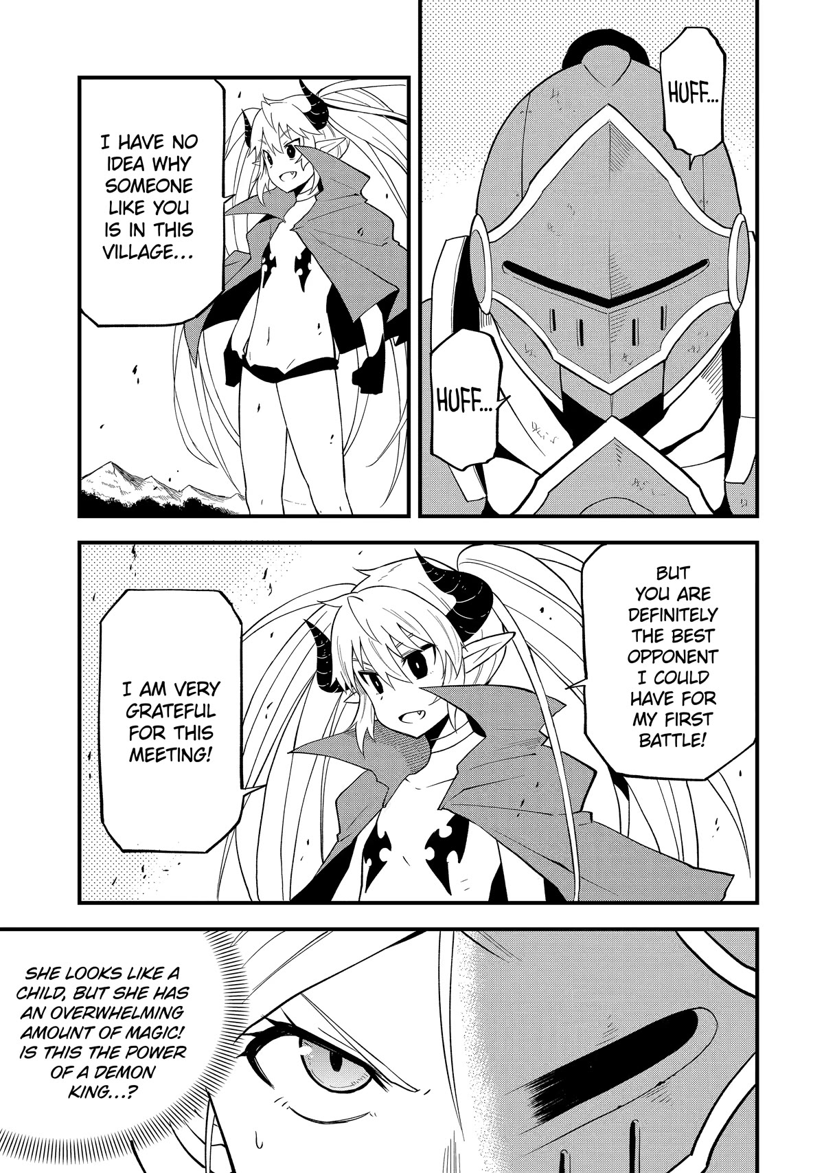 The Legendary Dragon-Armored Knight Wants to Live a Normal Life in the Countryside Chapter 7 page 19 - Chapter 7: Humanity's Strongest, Carries Out an Accidental Death.
