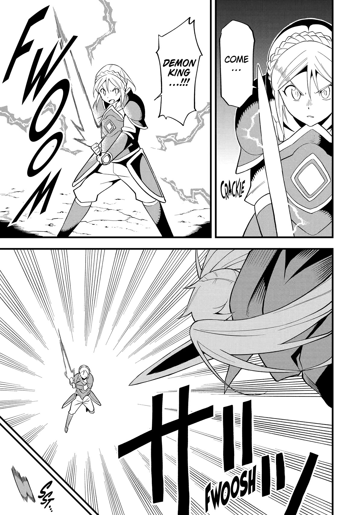 The Legendary Dragon-Armored Knight Wants to Live a Normal Life in the Countryside Chapter 7 page 25 - Chapter 7: Humanity's Strongest, Carries Out an Accidental Death.